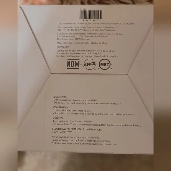 Scentsy Dream Dream Big Pink & Gold - New In Box with 2 Wax Sets - Picture 7 of 11